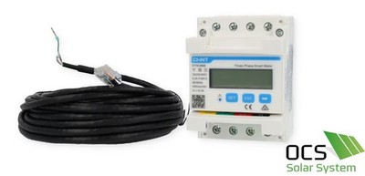 Sungrow DTSU666 5(80)A Smartmeter 3-Phasig 3x230/400V (RS485-3) mit Datenkabel