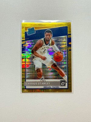 2020-21 Panini Donruss Optic Rated Rookie Cassius Stanley Gold Pulsar Prizm (RC)