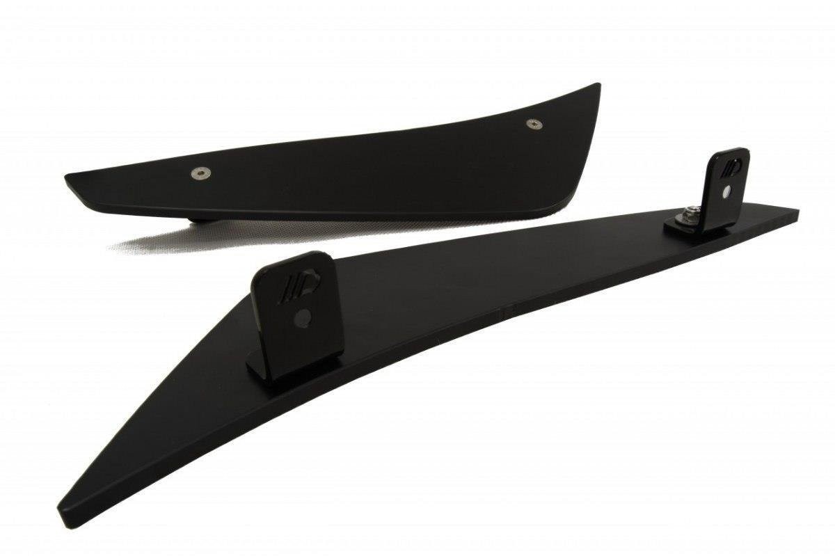 Canards de pare-choc Maxton BMW M3 E92 E93 finition carbone texturé
