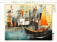 Calvendo Puzzle Urban Sea Breeze | 2000 Pieces, Finished Size 35.4 × 26.4 In (90