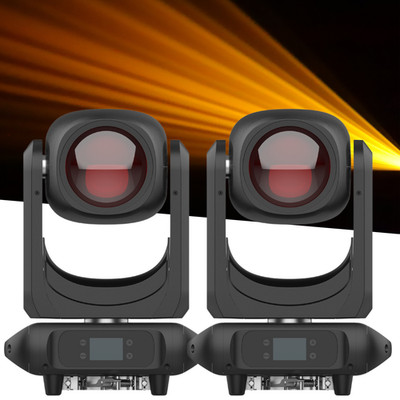 Mini Beam 380W 19R  Beam Moving Head Lighting DJ Stage Lighting 8+24 Prisms 2PCS