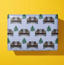 New Back To The Future Christmas Gift Wrapping Paper SO122