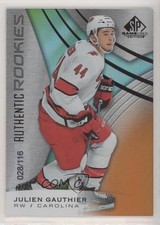 2019 SP Game Used Authentic Rookies Orange Rainbow /116 Julien Gauthier #147 7pv