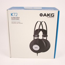 AKG K72 Closed-back Stereo Studio Recording Headphones w/ 40MM Drivers