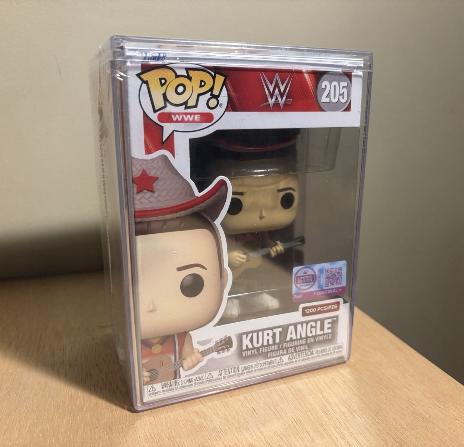 Funko Pop WWE Kurt Angle #205 1200 Pieces Exclusive - *In-Ha