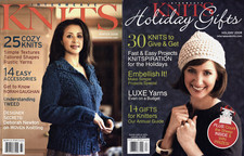 INTERWEAVE KNITS MAGAZINES 2008 WINTER  2008 HOLIDAY