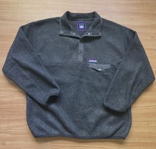 Vintage 90s Gap Artic Light Fleece Size Xl Made In USA