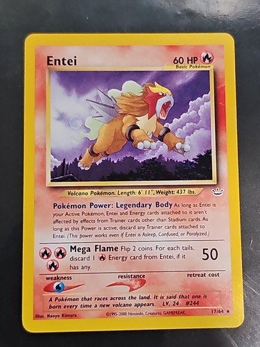 Entei 17/64 Neo Revelation Regular