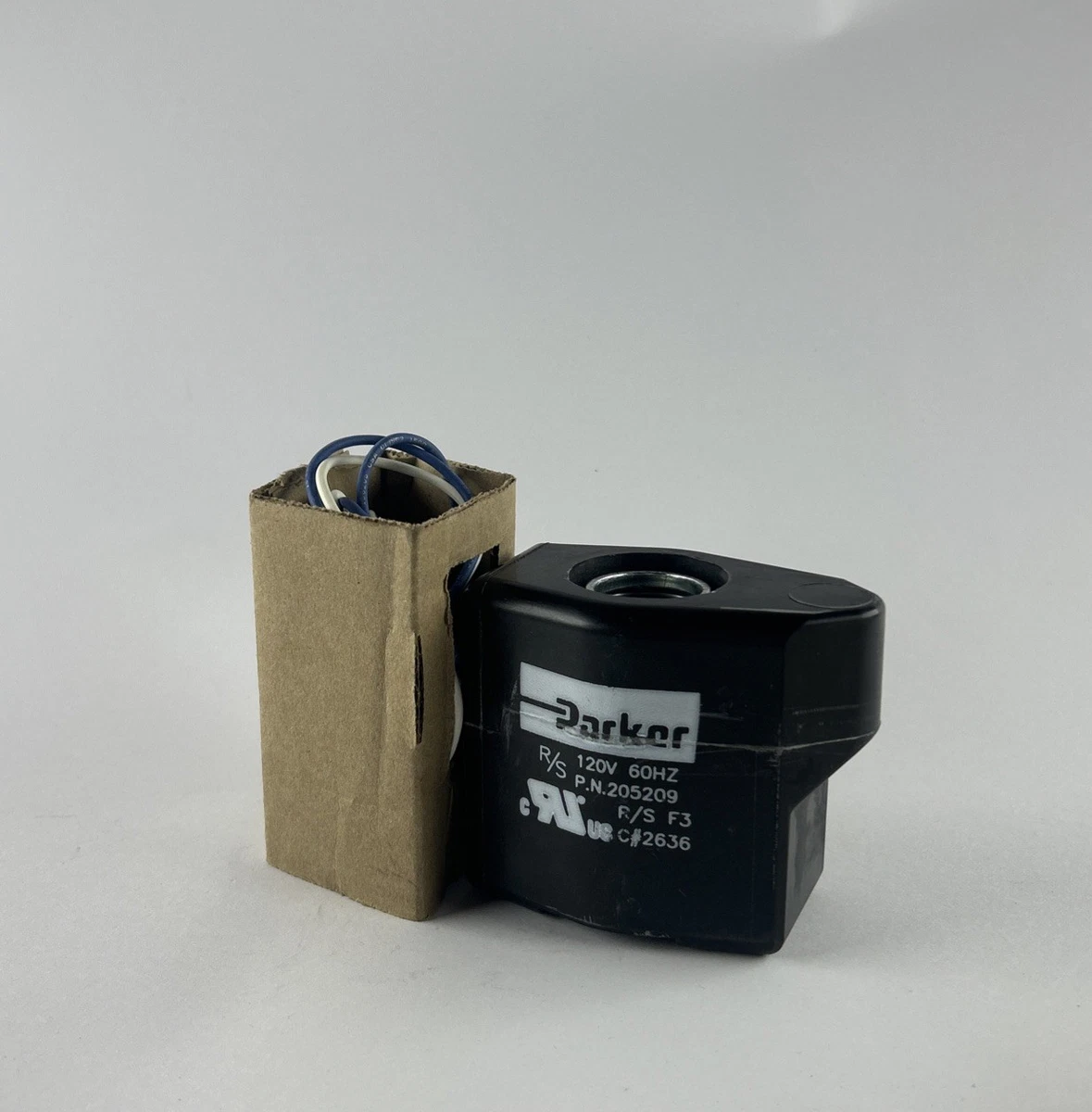 Parker 205209 Industrial Refrigeration Solenoid Coil 120V 60Hz photo 2