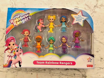 Fisher Price Team Rainbow Rangers New In Sealed Box