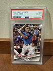 2017 Topps Update AARON JUDGE "Home Run Derby" Rookie Card #US1 PSA 8 NM-MT