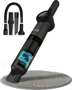 Aspirateur portatif puissant Lebenlang 17 000 Pa - Batterie rechargeable