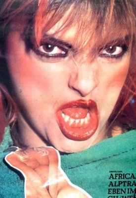 NINA HAGEN BAND Unbahage Promotional poster not for sale Japan 23