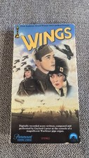 Wings (VHS) Paramount Clean 1927 Message for Combined Media Shipping