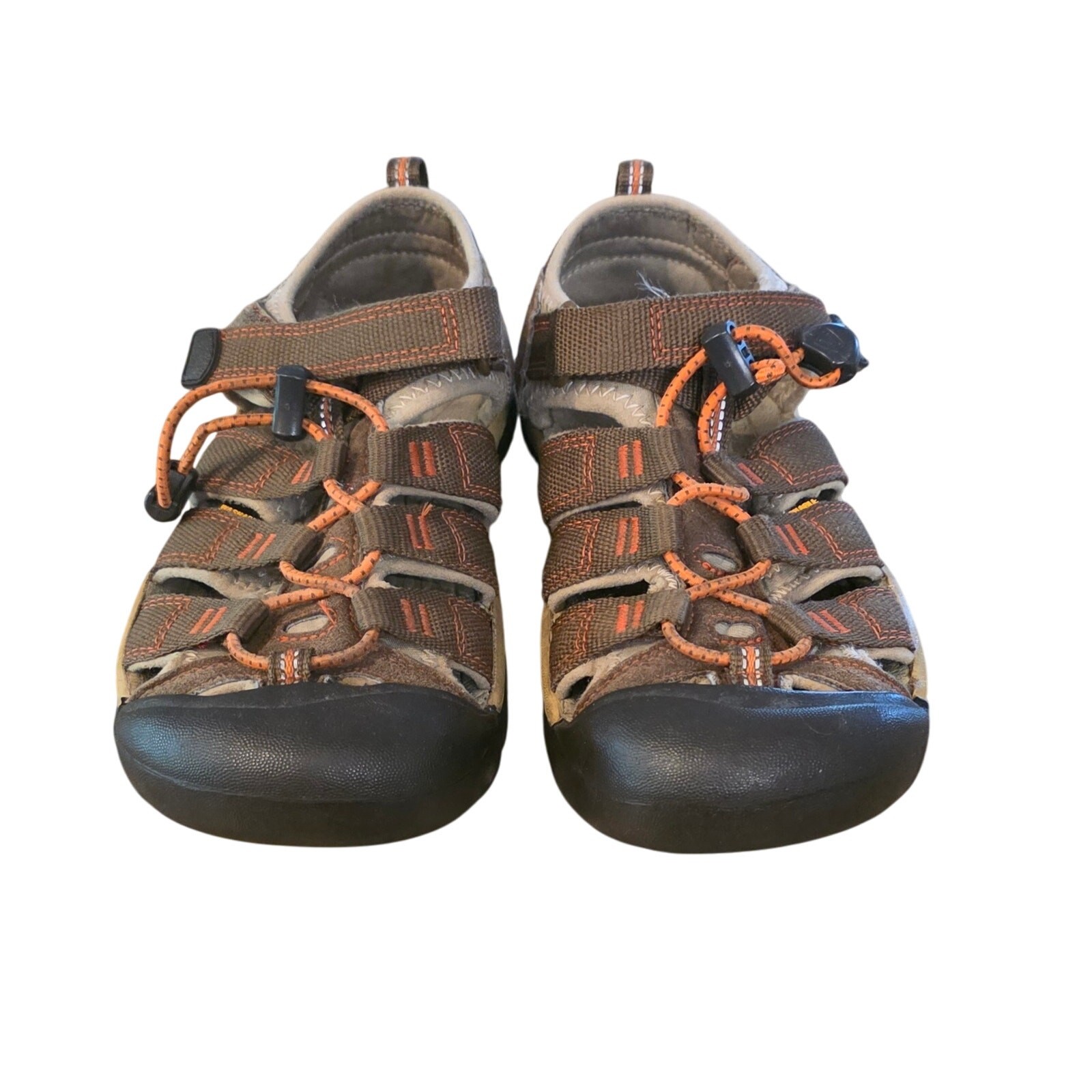 Sandali sportivi KEEN giovani bambini taglia 3 escursionismo outdoor impermeabili marrone arancione