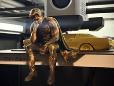 Sad Superman on a Ledge Figurine 3D Printed Shelf Sitter