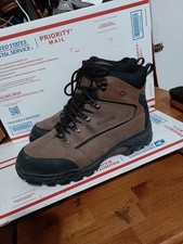 Wolverine Spencer Mens Leather Hiking Boots Waterproof Nubuck & Nylon Size 11 EW