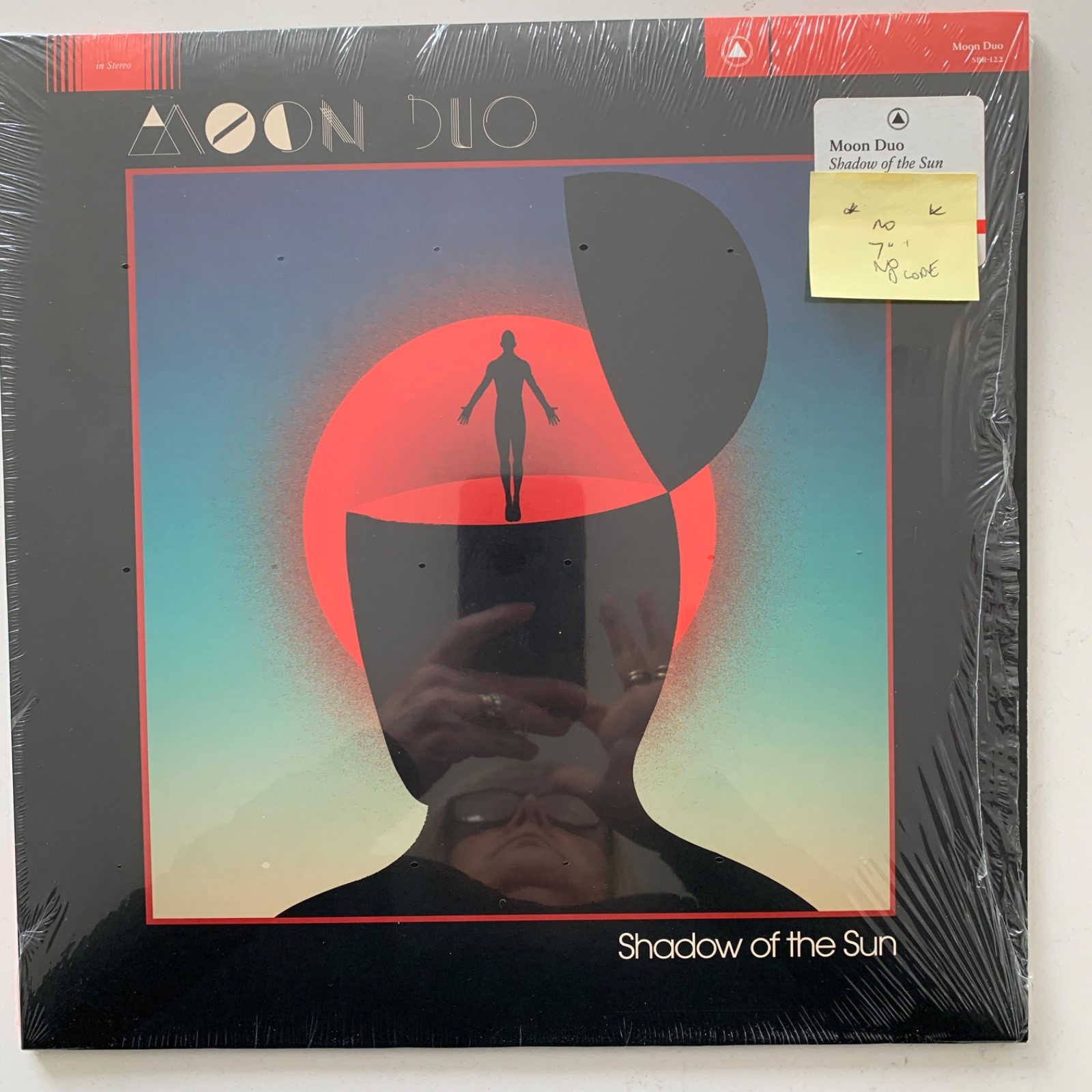 Moon Duo – Shadow Of The Sun - 2015 US Ltd RED Vinyl LP - Near Mint NM/NM SBR122