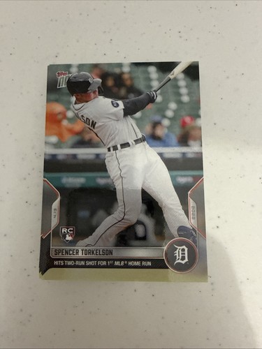 Spencer Torkelson – 2022 Topps Now #48 HITS TWO-RUN SHOT FOR 1ST MLB® HOME RUN