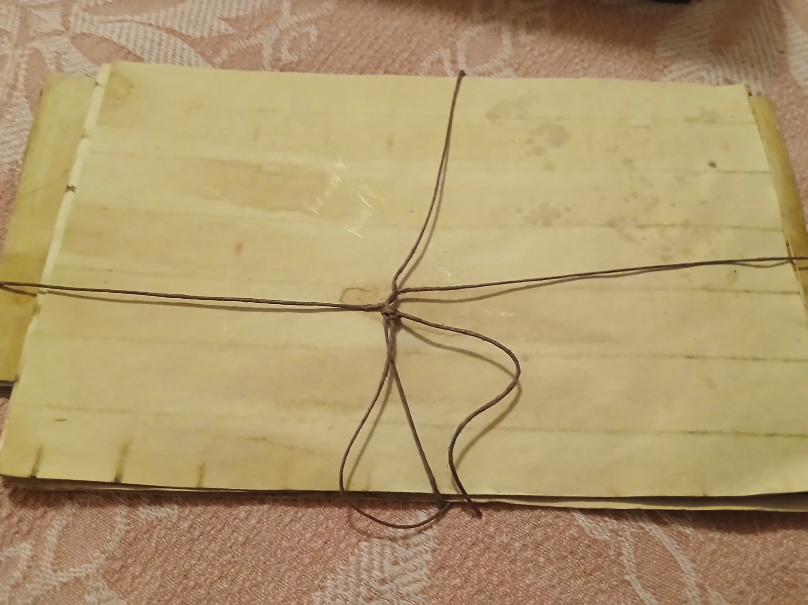 Prim Letters To St Nick Wood Box W/Faux Letters, Santa's Glasses Christmas 1800s