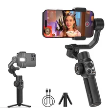 ZHIYUN Smooth 5S AI [Official] 3-Axis Gimbal Stabilizer for Smartphone, iPhon...