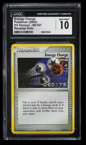 Energy Charge graded CGC 10 for sale on eBay