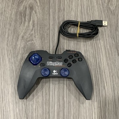 Logitech Wingman Rumblepad Controller Wired USB PC Gaming TESTED