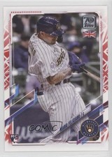 2021 Topps UK Edition Union Jack 7/99 Mario Feliciano #208 r0j