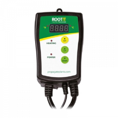 ROOT!T Thermostat für Heizmatten max. 1000W, Gowbox, Anzucht, Stecklinge