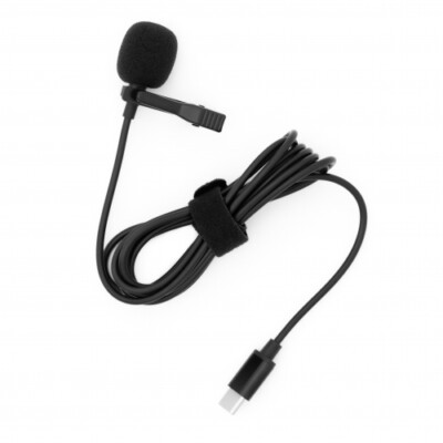 USB Typ C Mikrofon Lavaliermikrofon für Interview YouTube Videokonferenz Podcast
