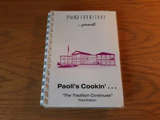 Paoli's Cookin Third Edition By Paoli Furniture Employees Cookbook
