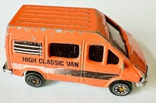 Agglo Tuff Wheels Arancione High Classic Van 1/64 pressofuso scala camper 2,5"