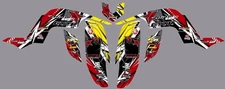 Fits Yamaha Raptor 660  GRAPHICS KIT STICKER DECALS YAMAHA RAPTOR 660