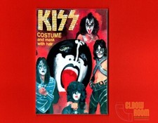 Collegeville Kiss Disfraz Caja Arte 2x3" Nevera/Armario Imán Gene Simmons