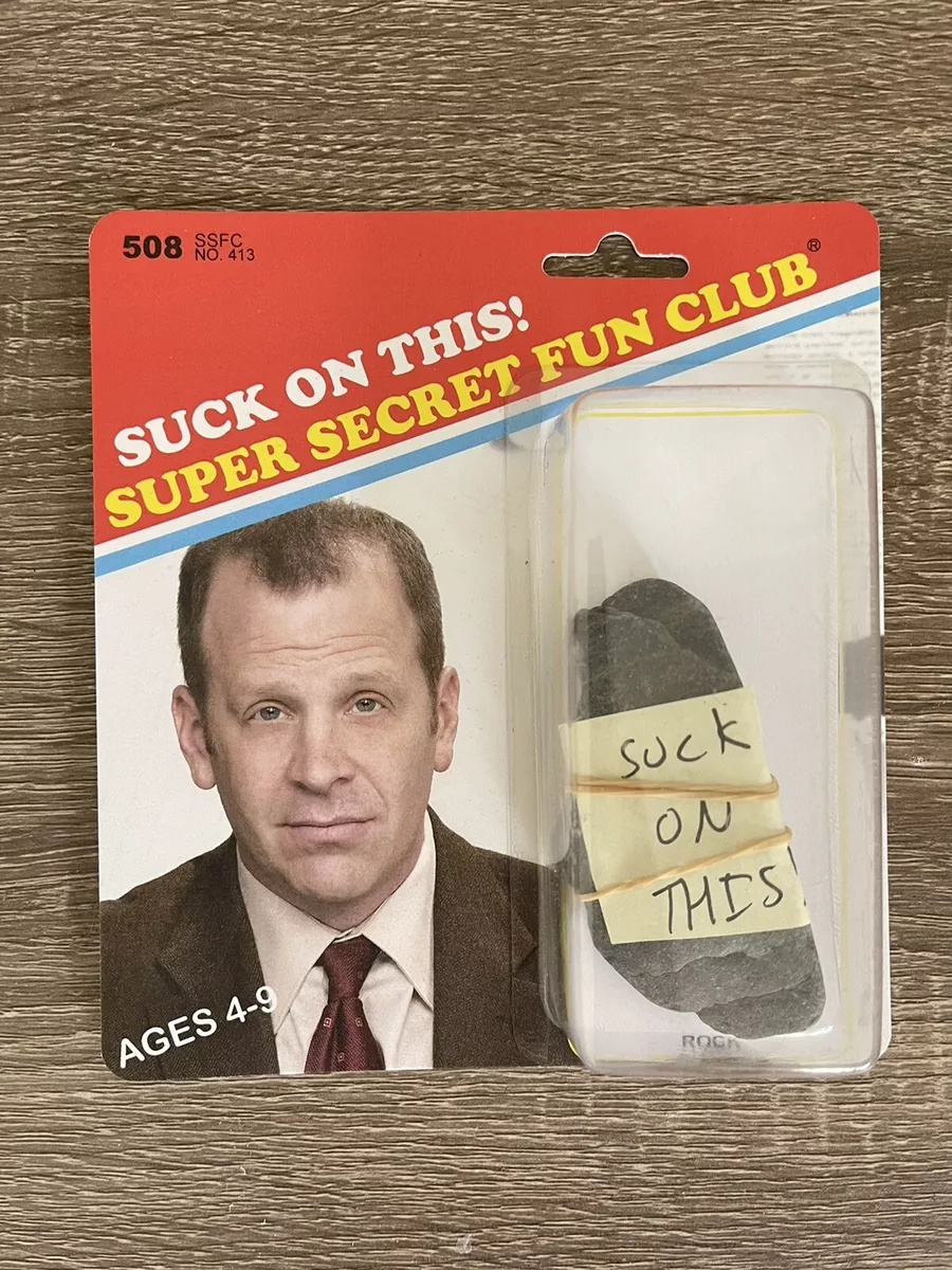 Super Secret Fun Club Toby The Office “Suck on This” Collectible