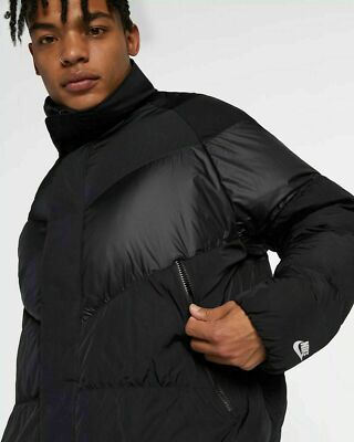 nike sportswear down fill black