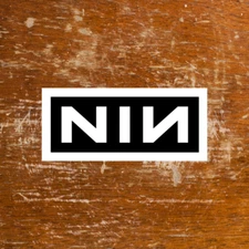 Nine Inch Nails NIN 6" inch Vinyl Window Laptop Bumper Sticker