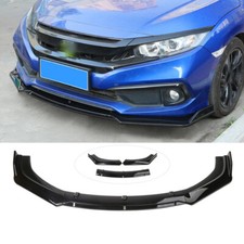 For BMW 7 Series G11 G12 2015-2019 Front Bumper Lip Spoiler Splitter Gloss Black