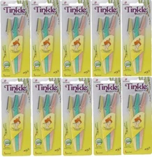 30 Dorco Tinkle Eyebrow Razor Trimmer Shaver Face Beauty Dermaplaning tool