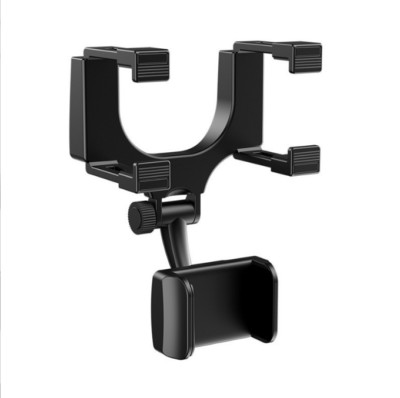 Vehicle Rear View Mirror Phone Holder Mount Universal Smartphone Cradle