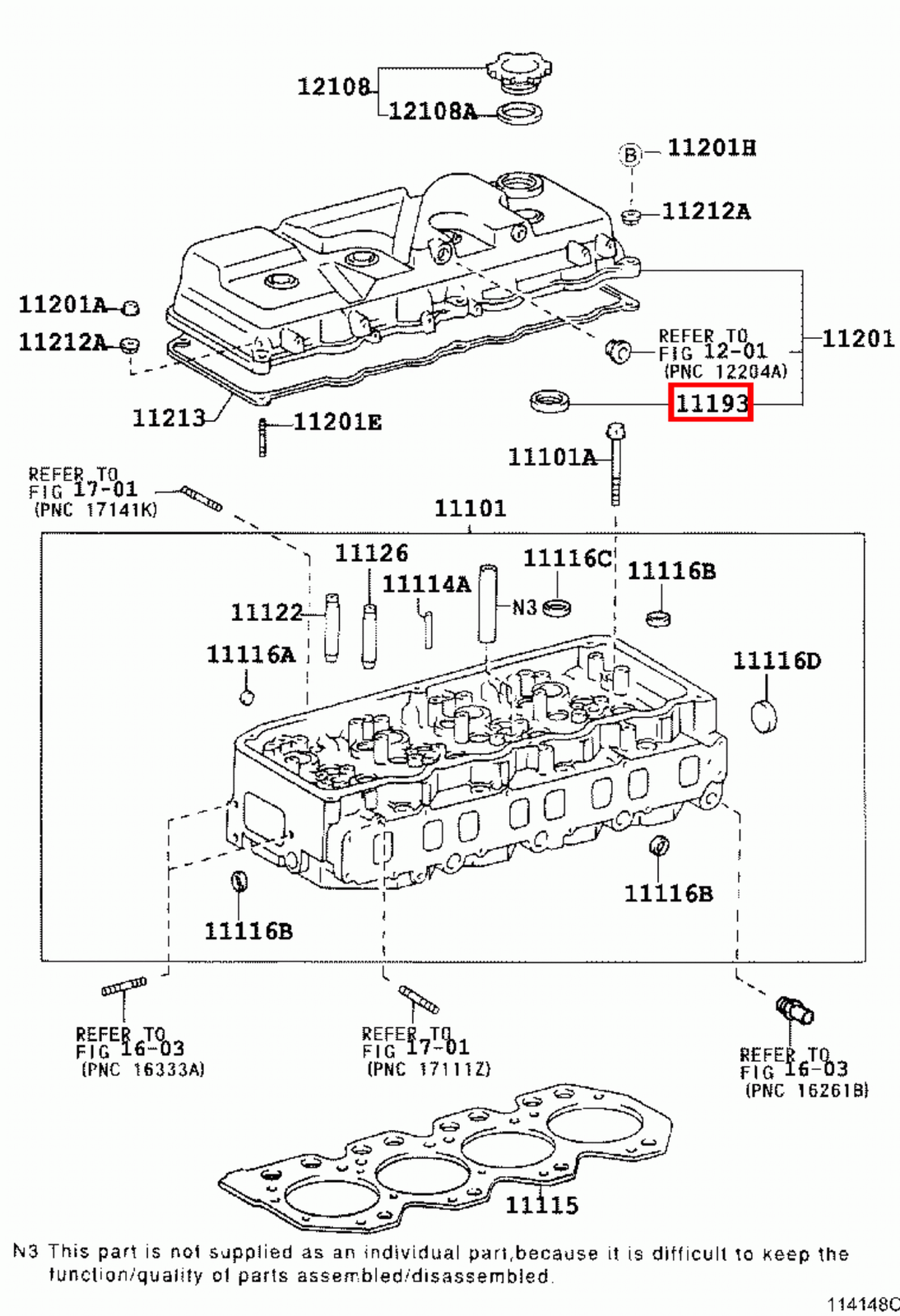 Genuine Dyna 200 RZU100 Dyna ToyoAce LY230 3RZ 3RZ FPE Spark Plug Tube