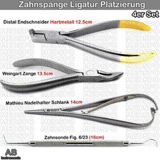 KFO Braces Ligation Placement Weingart Pliers Distal Wire Cutter Mathieu
