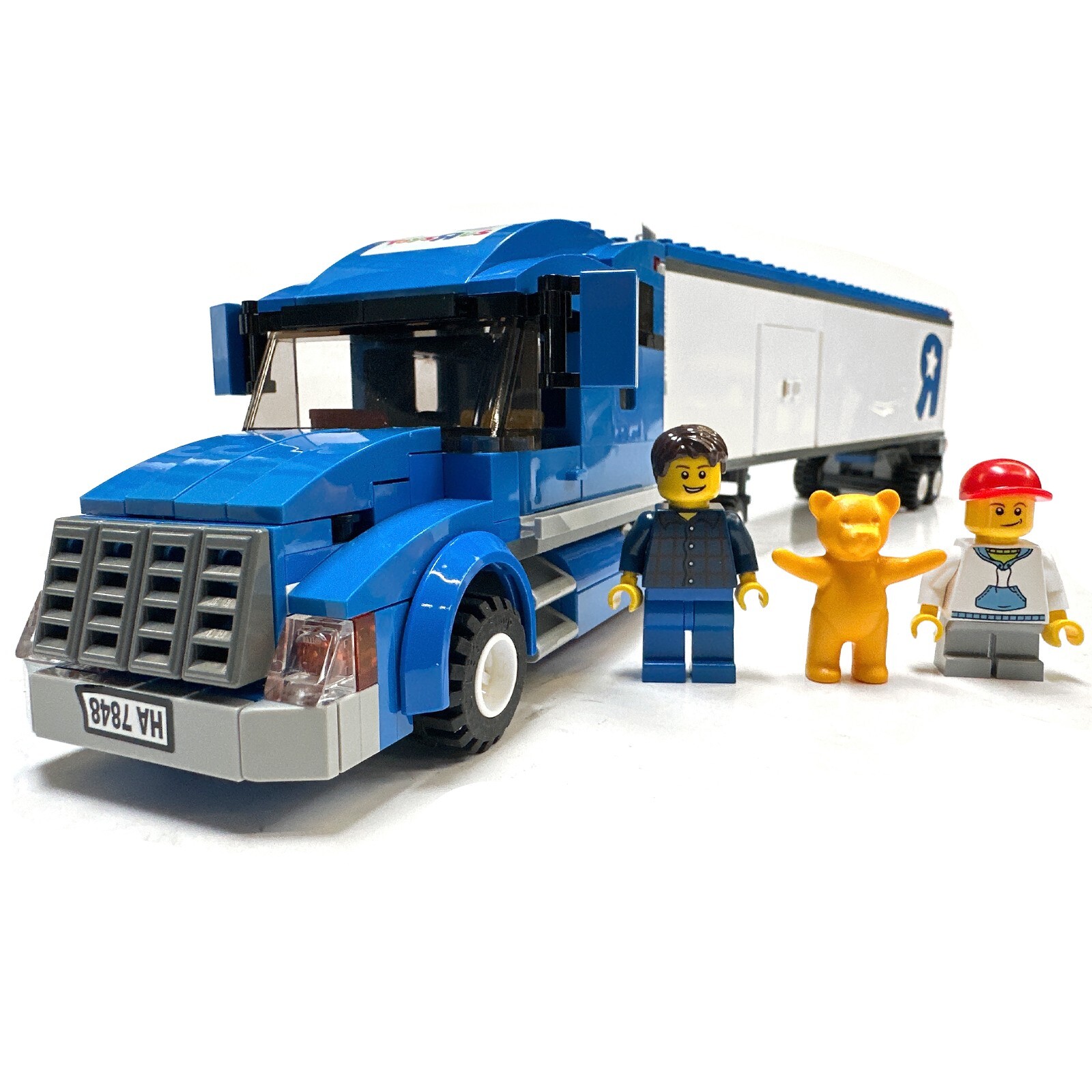 "r" Us Truck W/ Trailer 7848 Incomplete