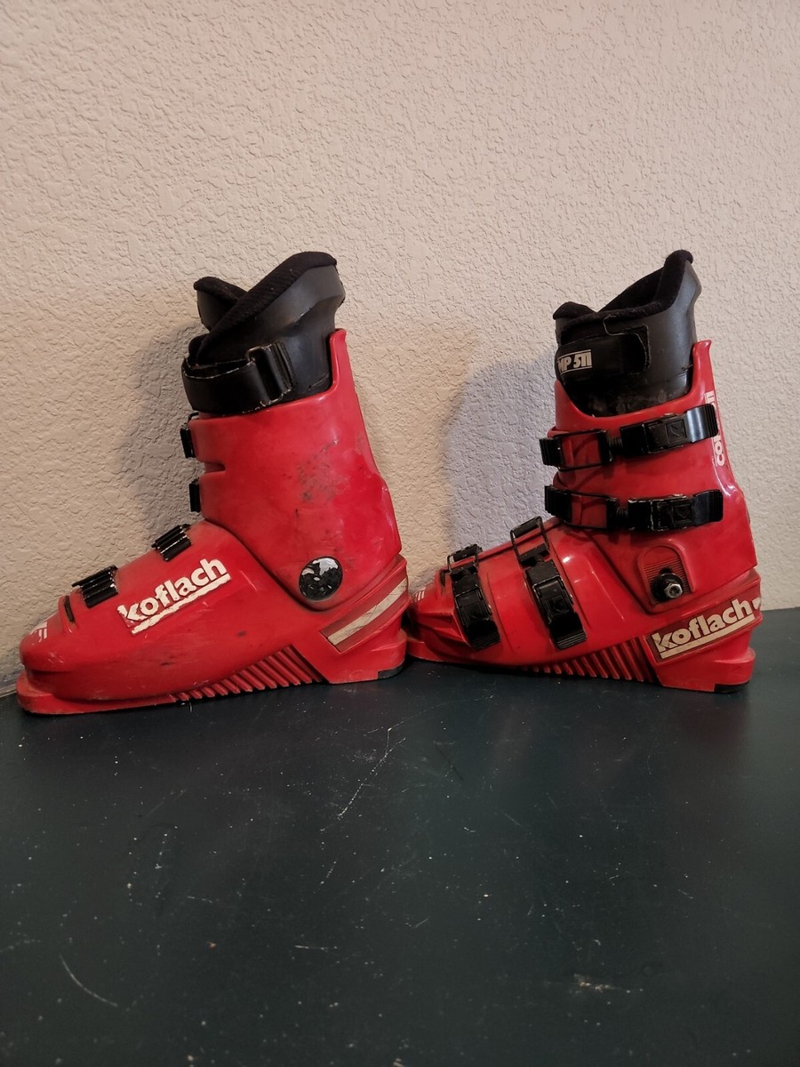 Koflach Comp 511 Ski Boots - Red & white SIZE Mens 8 1/2 | eBay Koflach Comp 511 Ski Boots - Red & white SIZE Mens 8 1/2 | eBay