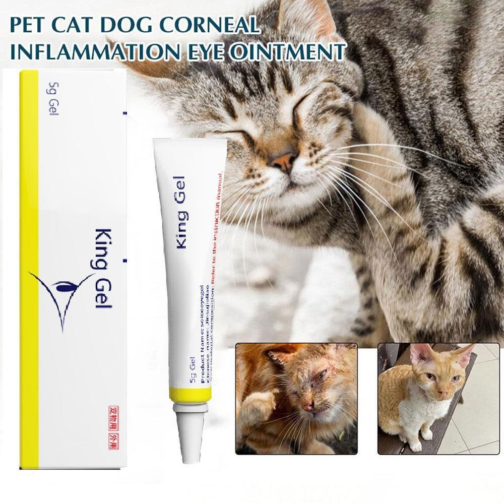 Pet Cat & Dog Eye Ointment Drops for Healthy Vision X7S3