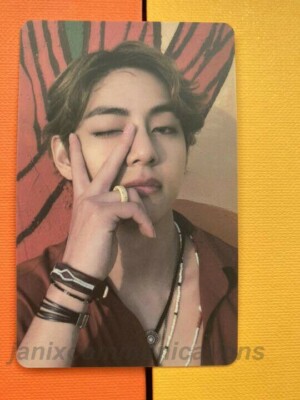 BTS Butter Lucky Draw Official Photo Card SOUNDWAVE ver Limited