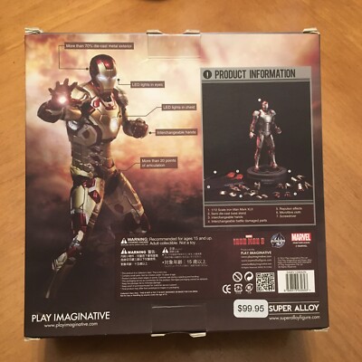 Play Imaginative Super Alloy Diecast Iron Man MARK 42 XLII 1/12