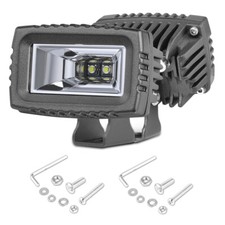 2x 3 Cube Led Flood Light Pods Work Driving Fog Lamp Offroad 4wd Truck Suv 12v
