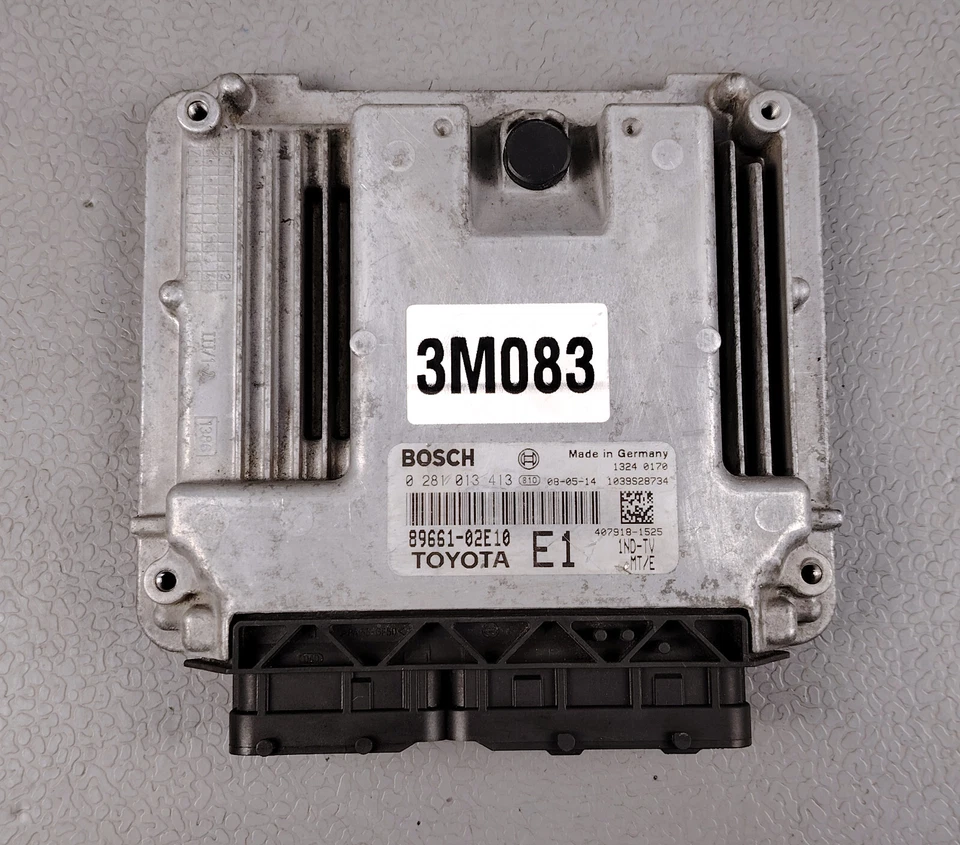TOYOTA AURIS COROLLA 1.4 D4D E15 Engine Control MODULE UNIT ECU ECM 0281013413 - Image 4 of 4