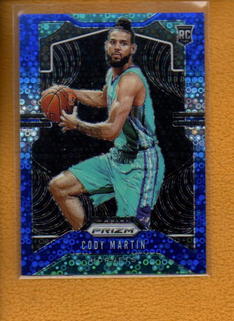 Cody Martin 2019-20 Panini Prizm Rookie Prizms Fast Break Blue RC #278 /175